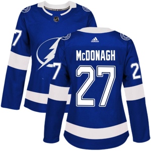 Women's Ryan McDonagh Tampa Bay Lightning Authentic Home Jersey - Blue