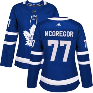 Women's Ryan McGregor Toronto Maple Leafs Authentic Home Jersey - Blue