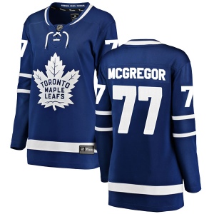 Women's Ryan McGregor Toronto Maple Leafs Breakaway Home Jersey - Blue