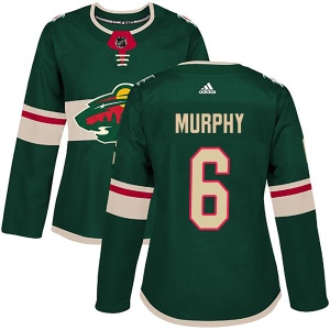 Women's Ryan Murphy Minnesota Wild Authentic Home Jersey - Green