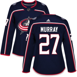 Women's Ryan Murray Columbus Blue Jackets Authentic Home Jersey - Navy Blue