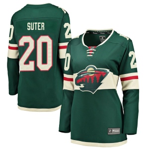 Women's Ryan Suter Minnesota Wild Breakaway Home Jersey - Green