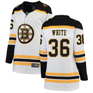 Women's Ryan White Boston Bruins Breakaway Away Jersey - White