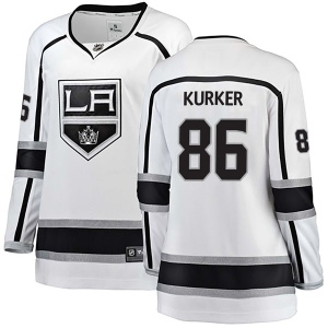 Women's Sam Kurker Los Angeles Kings Breakaway Away Jersey - White