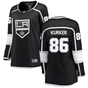 Women's Sam Kurker Los Angeles Kings Breakaway Home Jersey - Black