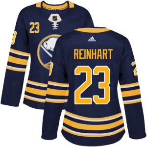 Women's Sam Reinhart Buffalo Sabres Authentic Home Jersey - Navy Blue