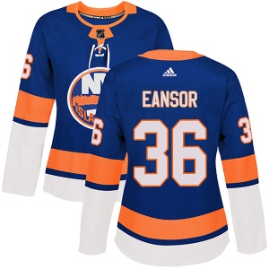 Women's Scott Eansor New York Islanders Authentic Home Jersey - Royal