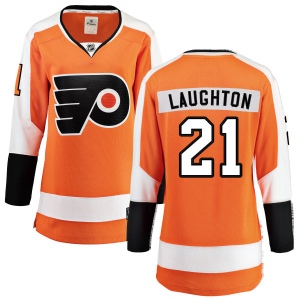 Women's Scott Laughton Philadelphia Flyers Home Breakaway Jersey - Orange