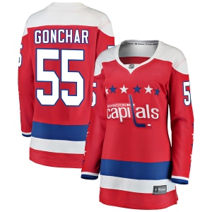 Women's Sergei Gonchar Washington Capitals Breakaway Alternate Jersey - Red