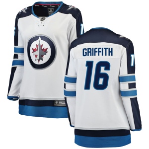 Women's Seth Griffith Winnipeg Jets Breakaway Away Jersey - White