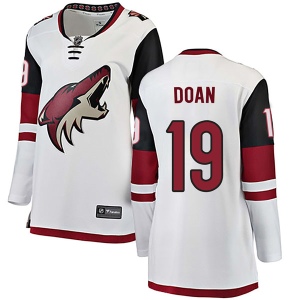 Women's Shane Doan Arizona Coyotes Authentic Away Jersey - White