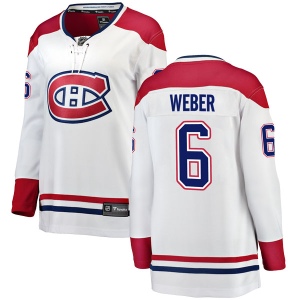 Women's Shea Weber Montreal Canadiens Breakaway Away Jersey - White