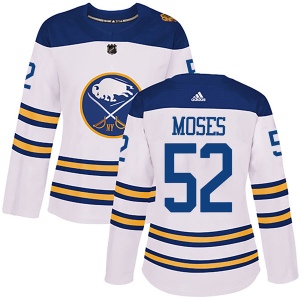 Women's Steve Moses Buffalo Sabres Authentic 2018 Winter Classic Jersey - White