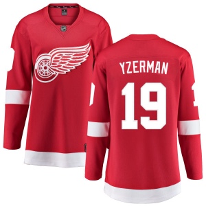 Women's Steve Yzerman Detroit Red Wings Home Breakaway Jersey - Red