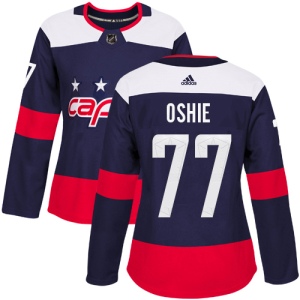 Women's T.J. Oshie Washington Capitals Authentic 2018 Stadium Series Jersey - Navy Blue