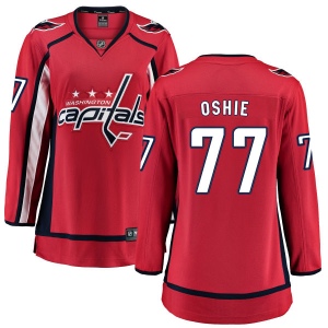 Women's T.J. Oshie Washington Capitals Home Breakaway Jersey - Red