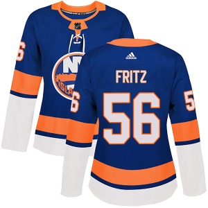 Women's Tanner Fritz New York Islanders Authentic Home Jersey - Royal