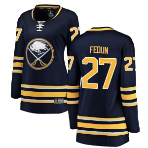 Women's Taylor Fedun Buffalo Sabres Breakaway Home Jersey - Navy Blue