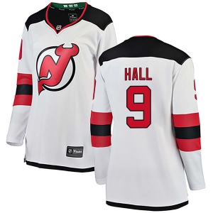 Women's Taylor Hall New Jersey Devils Breakaway Away Jersey - White