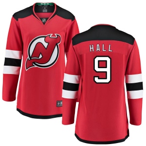 Women's Taylor Hall New Jersey Devils Home Breakaway Jersey - Red