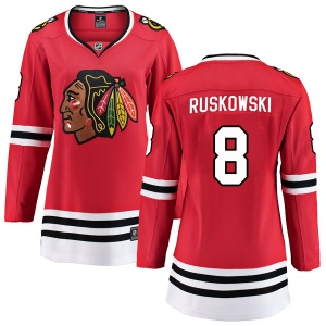 Women's Terry Ruskowski Chicago Blackhawks Breakaway Home Jersey - Red