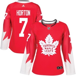 Women's Tim Horton Toronto Maple Leafs Authentic Alternate Jersey - Red