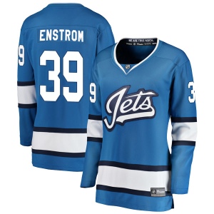 Women's Tobias Enstrom Winnipeg Jets Breakaway Alternate Jersey - Blue