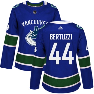 Women's Todd Bertuzzi Vancouver Canucks Authentic Home Jersey - Blue