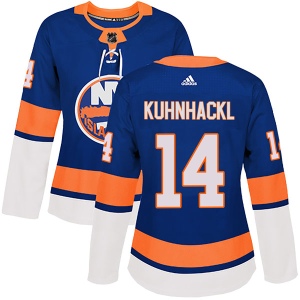 Women's Tom Kuhnhackl New York Islanders Authentic Home Jersey - Royal