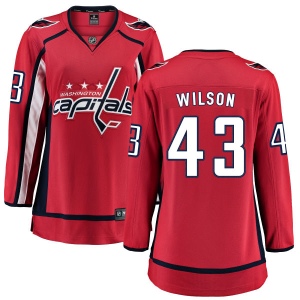 Women's Tom Wilson Washington Capitals Home Breakaway Jersey - Red