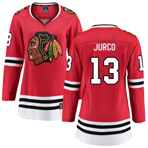 Women's Tomas Jurco Chicago Blackhawks Breakaway Home Jersey - Red