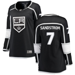 Women's Tomas Sandstrom Los Angeles Kings Breakaway Home Jersey - Black