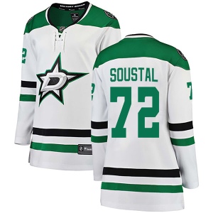 Women's Tomas Soustal Dallas Stars Breakaway Away Jersey - White