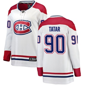 Women's Tomas Tatar Montreal Canadiens Breakaway Away Jersey - White