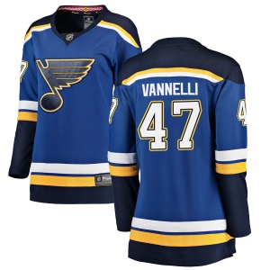 Women's Tommy Vannelli St. Louis Blues Breakaway Home Jersey - Blue