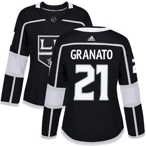 Women's Tony Granato Los Angeles Kings Authentic Home Jersey - Black