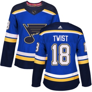 Women's Tony Twist St. Louis Blues Authentic Home Jersey - Royal Blue