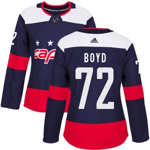 Women's Travis Boyd Washington Capitals Authentic 2018 Stadium Series Jersey - Navy Blue