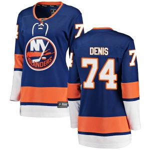 Women's Travis St. Denis New York Islanders Breakaway Home Jersey - Blue