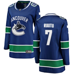 Women's Tuomo Ruutu Vancouver Canucks Breakaway Home Jersey - Blue