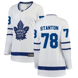 Women's Ty Stanton Toronto Maple Leafs Breakaway Away Jersey - White