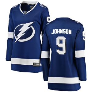 Women's Tyler Johnson Tampa Bay Lightning Breakaway Home Jersey - Blue