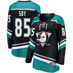 Women's Tyler Soy Anaheim Ducks Breakaway Alternate Jersey - Black