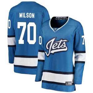 Women's Tyson Wilson Winnipeg Jets Breakaway Alternate Jersey - Blue