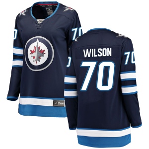 Women's Tyson Wilson Winnipeg Jets Breakaway Home Jersey - Blue