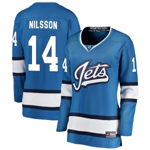 Women's Ulf Nilsson Winnipeg Jets Breakaway Alternate Jersey - Blue