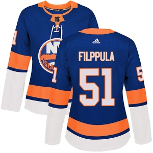 Women's Valtteri Filppula New York Islanders Authentic Home Jersey - Royal