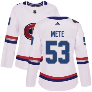 Women's Victor Mete Montreal Canadiens Authentic 2017 100 Classic Jersey - White