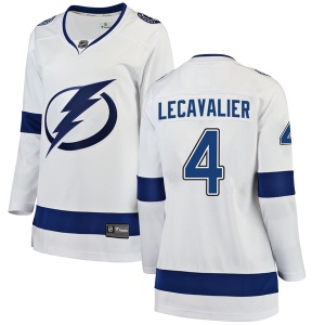 Women's Vincent Lecavalier Tampa Bay Lightning Breakaway Away Jersey - White