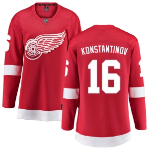 Women's Vladimir Konstantinov Detroit Red Wings Home Breakaway Jersey - Red